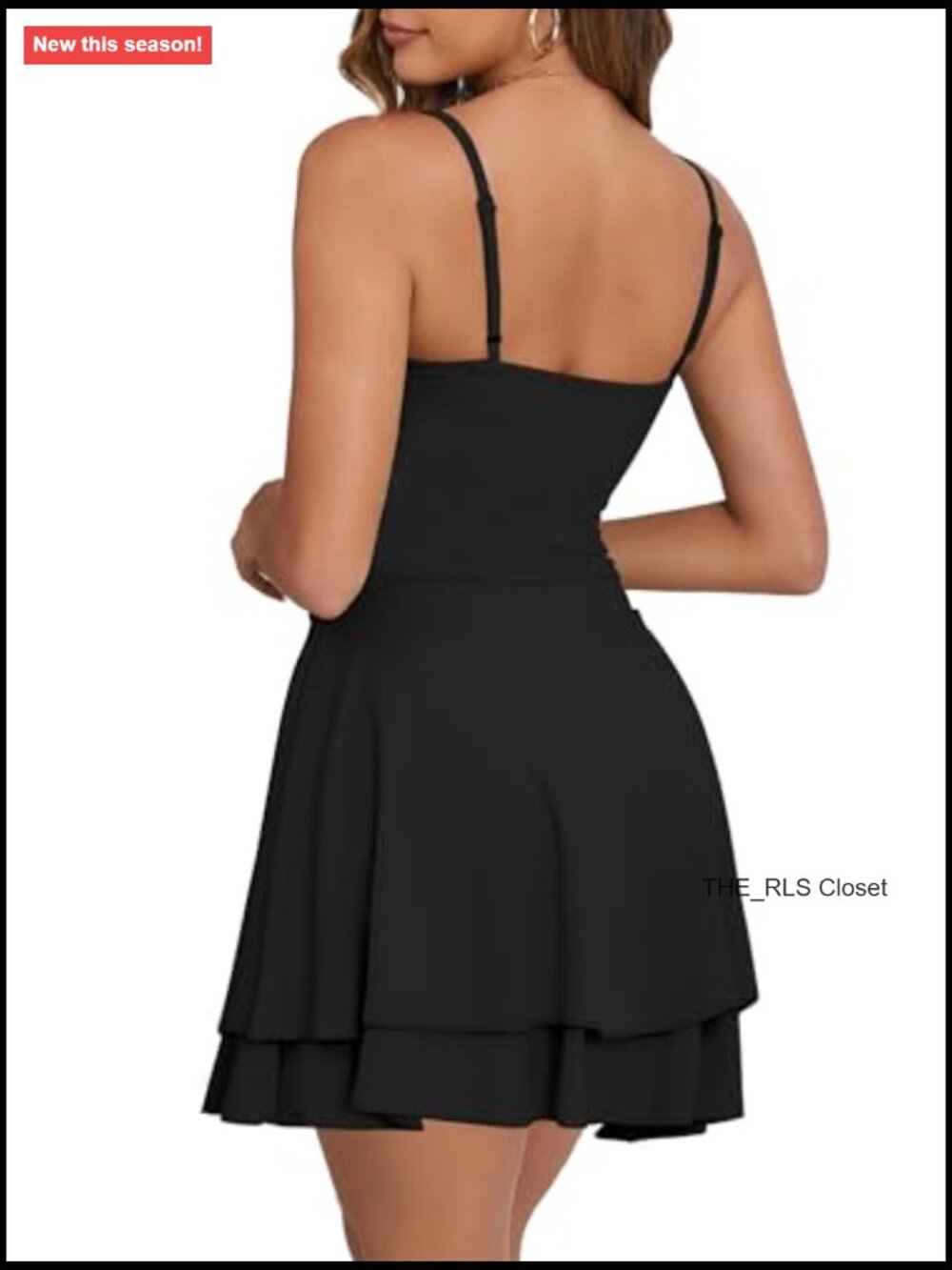 Sexy Spaghetti Strap Ruffle Mini Dress Ruched Corset A-Line - Picture 2 of 7
